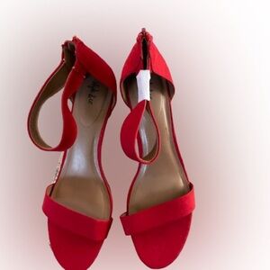 Red heels, size 12, beautiful shoes! YES sz 12!​ Paycee is pretty!​